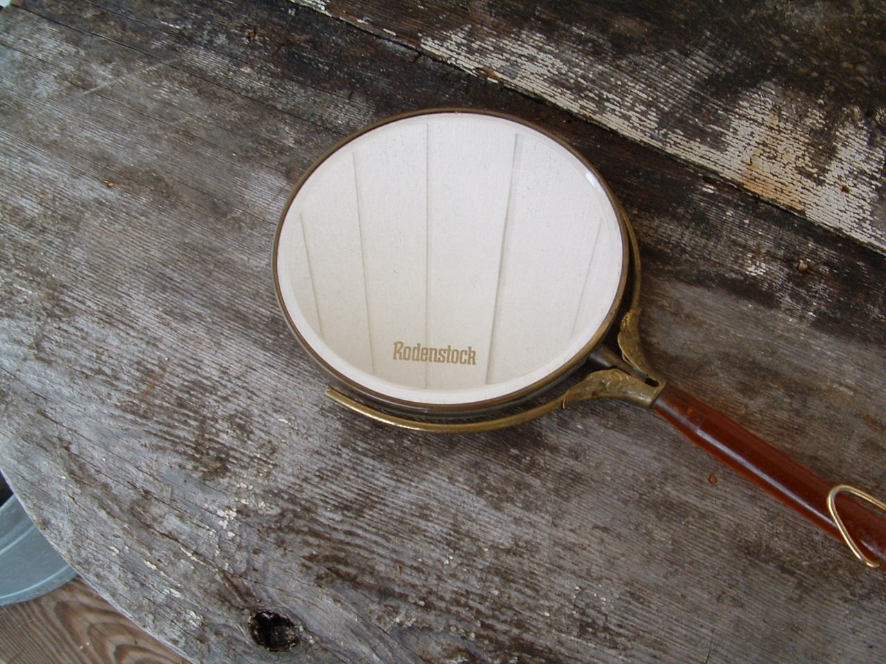 Mirror-Rodenstock Optometrists 2 Sided Mirror Very Vintage
