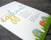 Custom Listing for Peggy - Easter Egg Hunt Invitation