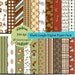 Khaki Jungle Digital Paper Pack 300 dpi 12x12 20 papers For Personal or Small Business Use BUY 2 GET 1 FREE