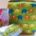 Kids Insulated Lunch Tote- Summer Camp Snack Bag- Elephants on Parade