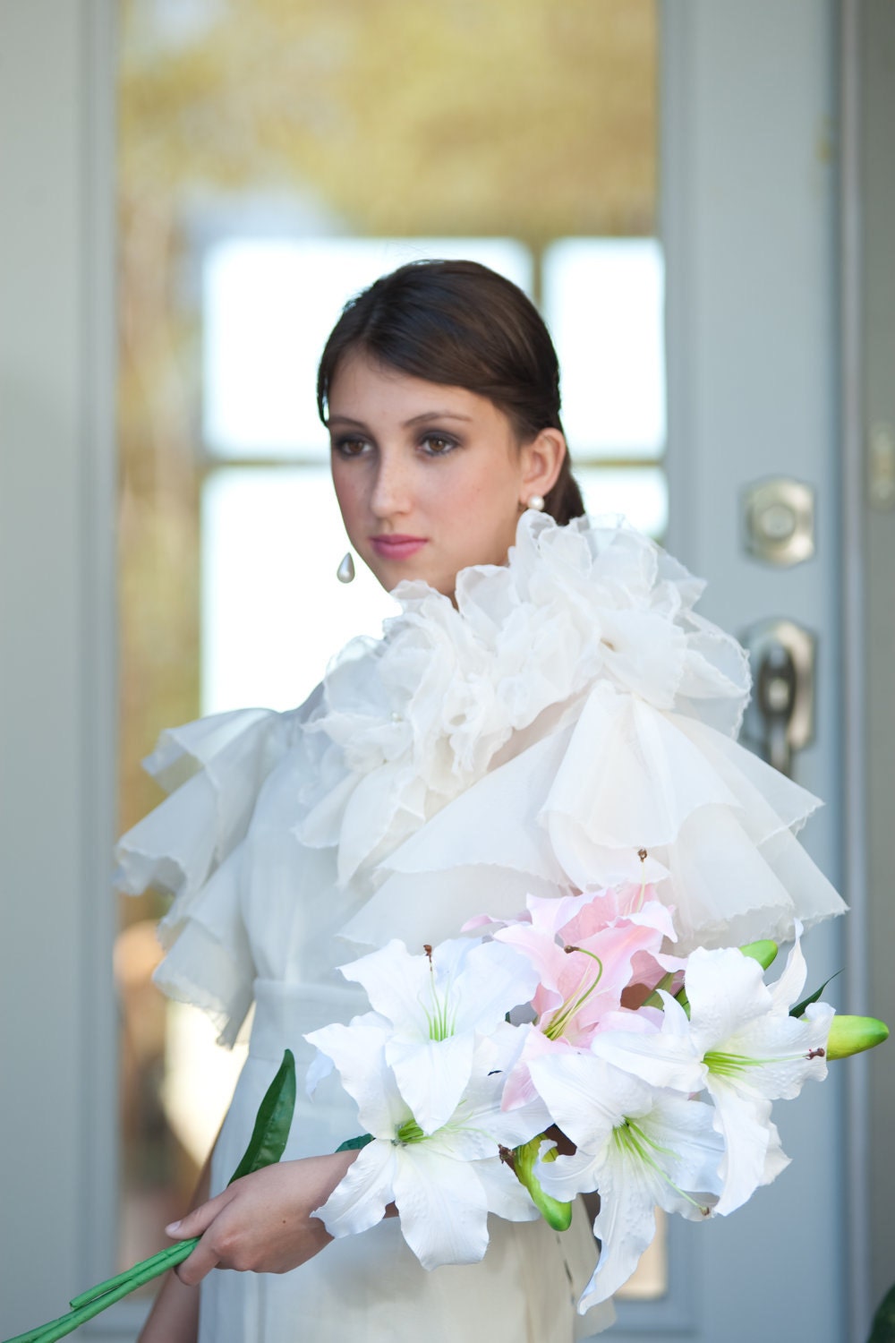 Wedding dress Vintage Inspired 1930s Wedding Dress bridal gown Ginger Rodgers gets married