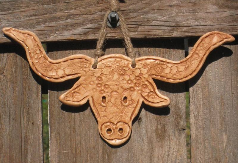 Rustic Longhorn Wall Art