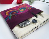 Mini, 1, 2, or 3 sleeve-ipad sleeve-iPad case-iPad cover-Peacock bliss