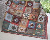 Cake Mix "Cabin" double size bed quilt