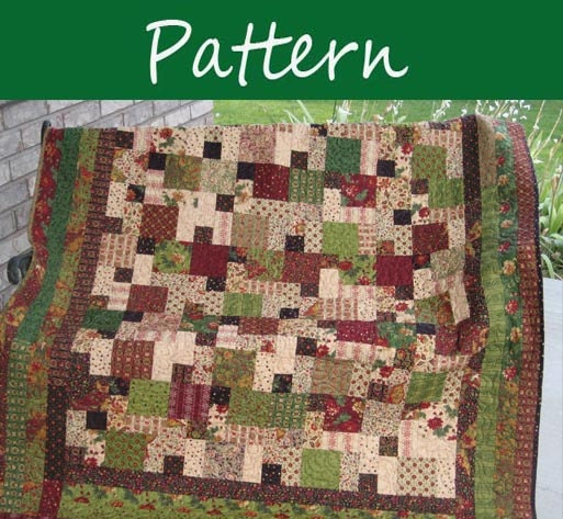 Queen Size Quilt Pattern - Church Tiles by FuellingDesigns