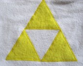 Legend of Zelda Triforce Baby Bib Made to Order