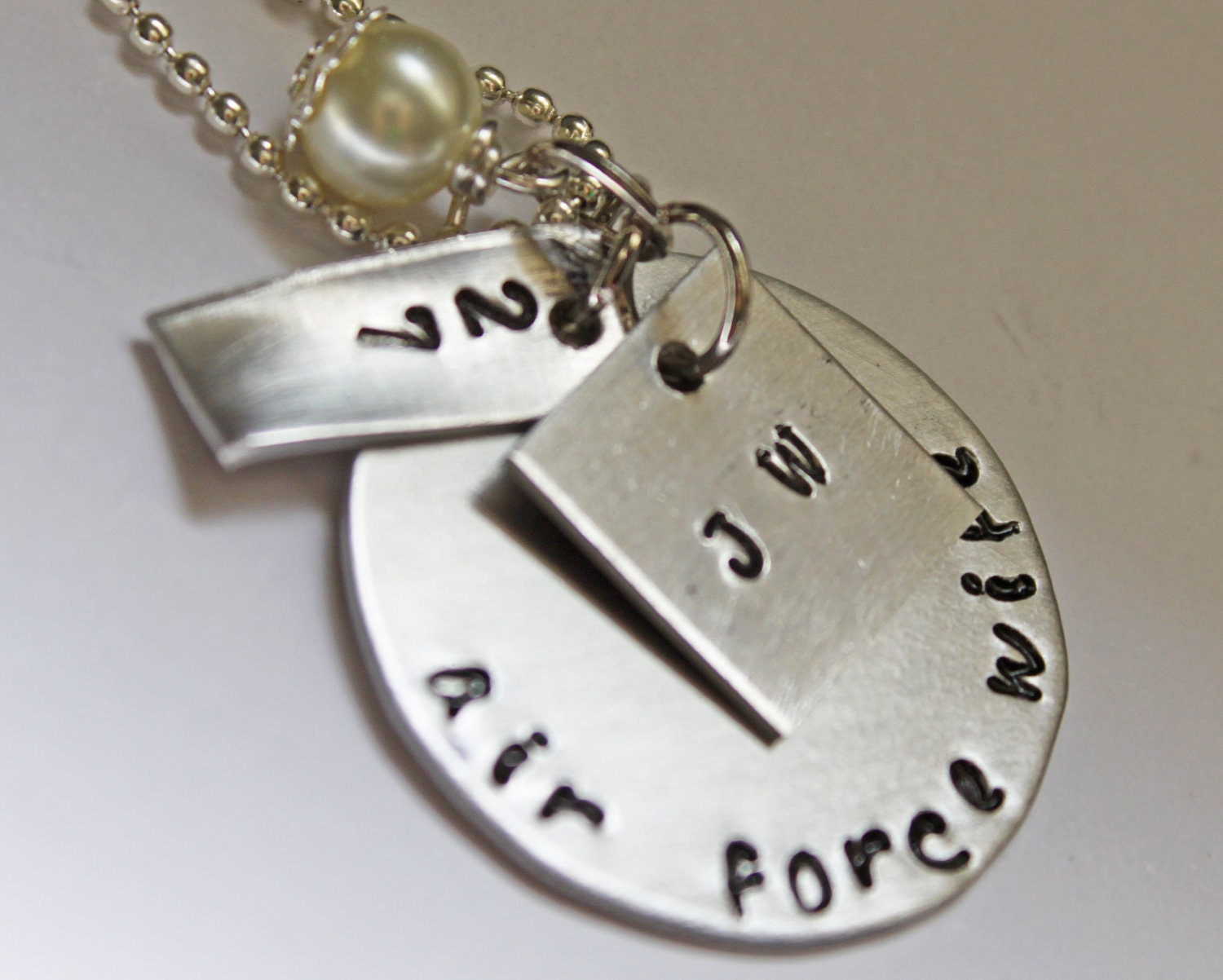 Hand Stamped Jewelry- Police/Fireman/Sheriff/Trooper Wife