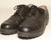 Black Leather Size 9 Shoes