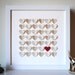 Baby Gift, Personalized 3D Song Hearts - made from a lullaby or children's song of your choice (Unique baby shower gift)
