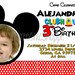 Personalized Printable Mickey Mouse Clubhouse Birthday Party Photo Invitation