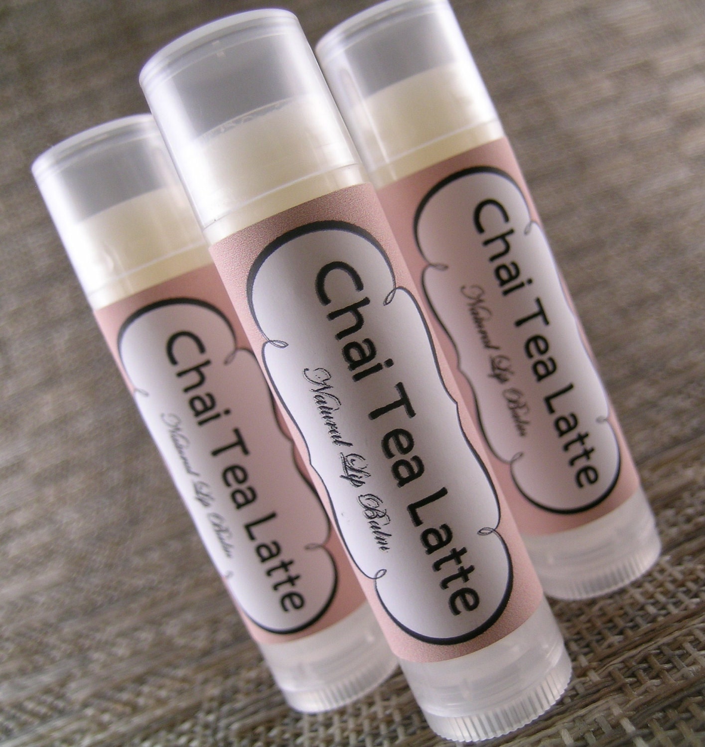Chai Tea Latte - Moisturizing All Natural Lip Balm