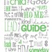 I Am a Child of God Nursery Subway Art Digital PRINTABLE 8X10 JPEG File Multiple Colors Available
