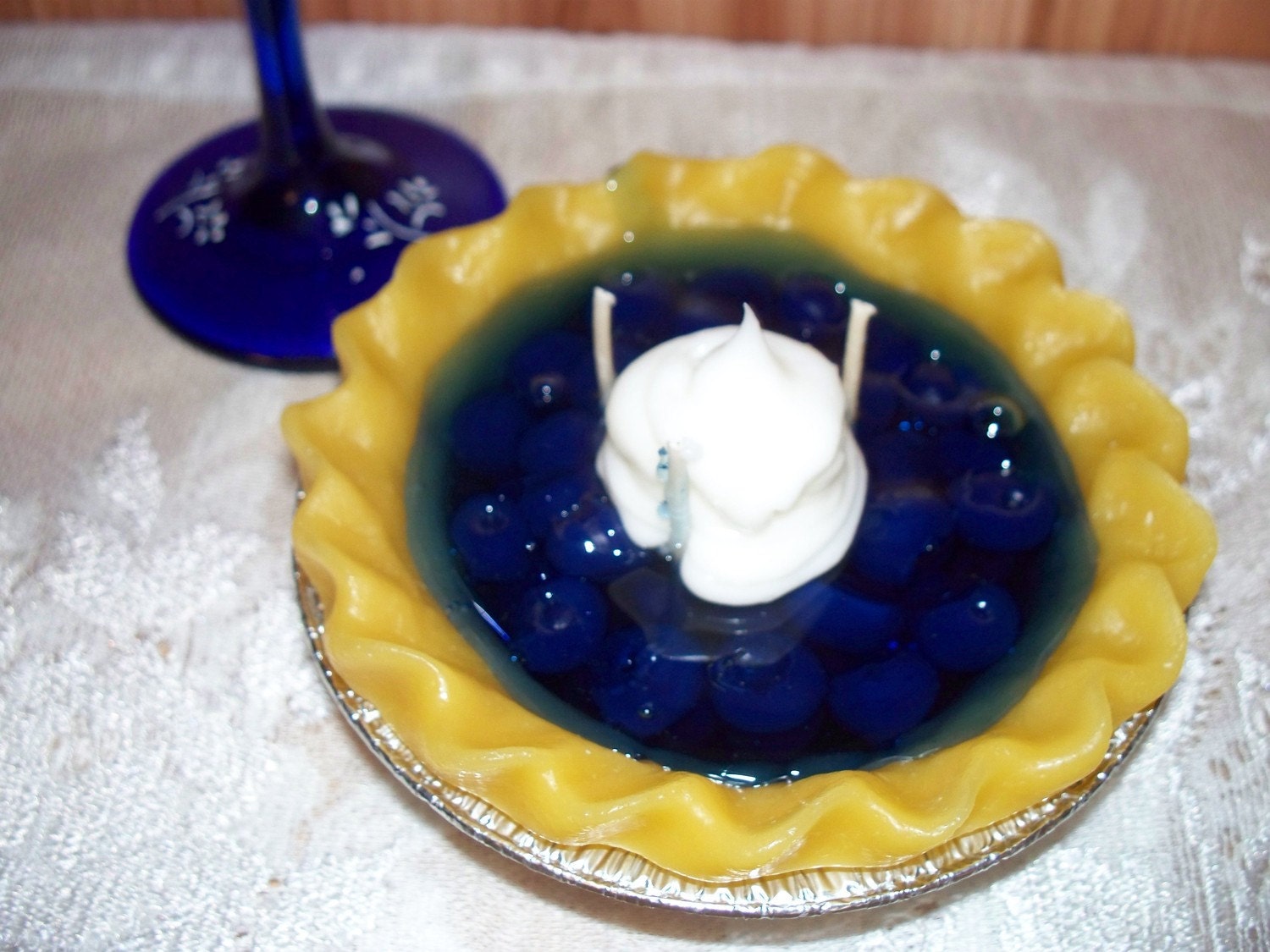 Blueberry  Pie candle 5 inch