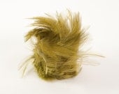 Green Feather Bun Wrap