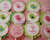 Sweet Tweet Cupcake Toppers Il_170x135