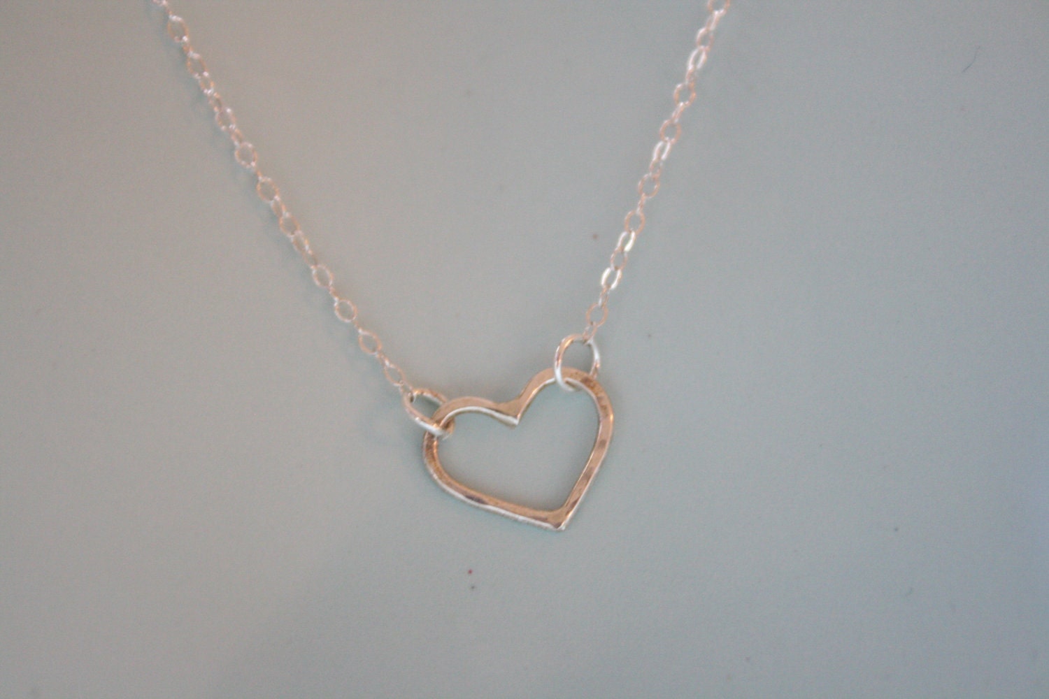 Silver Bracelet, Silver Heart Charm Bracelet, Bridesmaid Gift, Bridal Jewelry, Everyday Jewelry, mothers day gift