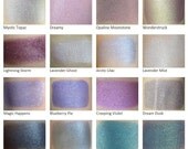 Mineral Eyeshadow Samples (5) - Choose any 5 Mineral Pigments