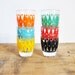 French 1950's Shot glasses x6