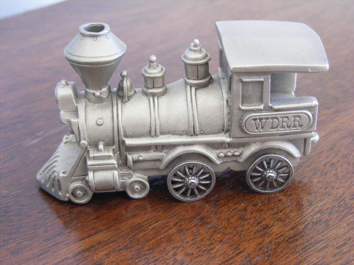 Miniature Pewter Train Engine
