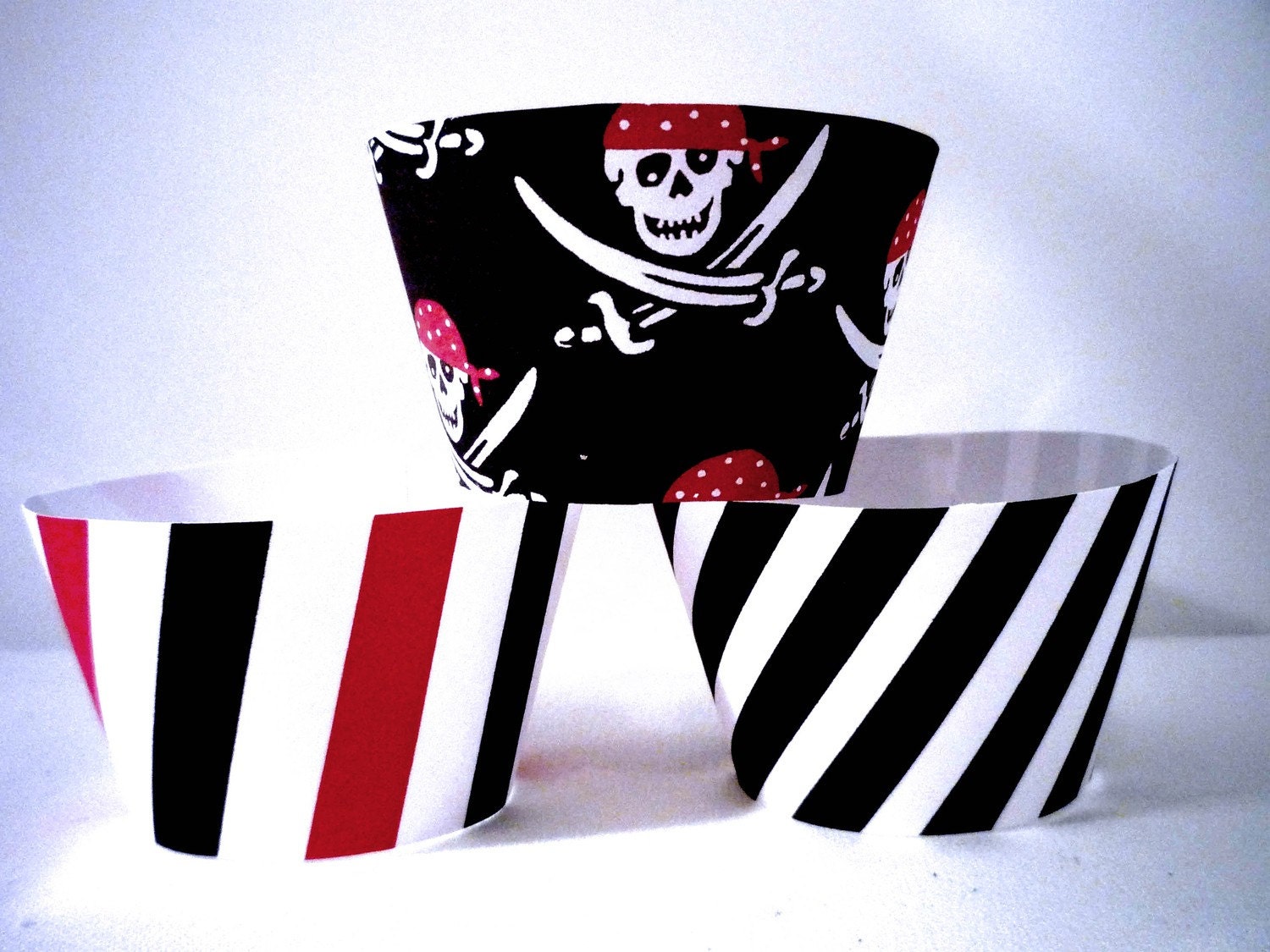Pirate Party Printable Cupcake Wrappers Il_570xn
