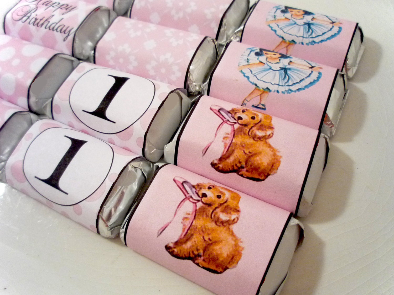 PRINTABLE CANDY WRAPPER - Ballerina Girl Party Il_570xn