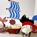 Jake and the Neverland Pirates Printable Party  Cupcake Toppers and Wrappers