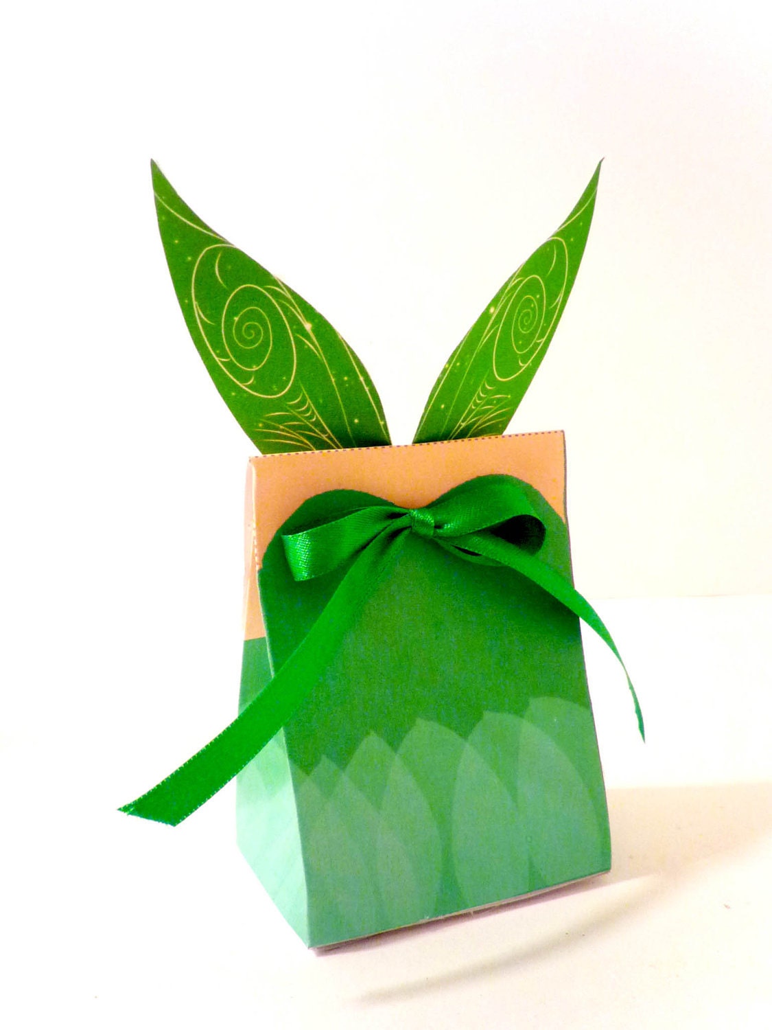 Tinkerbell Pixie Fairy Printable Party Treat Box