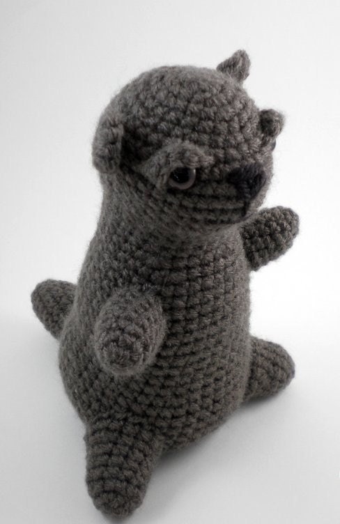 Groundhog- Amigurumi Plush Rodent