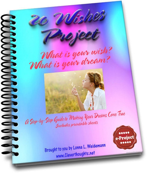 New...20 Wishes e-Project Download Act on your Dreams and Wishes a Great Project Book To Do with Groups and Kids Too