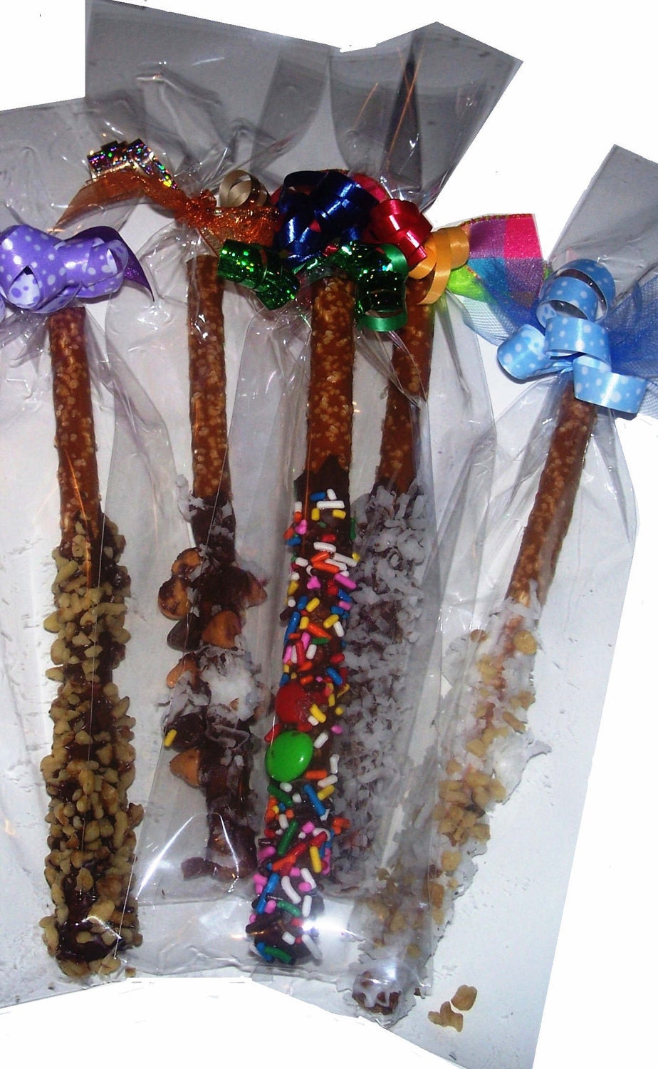 Chocolate Dipped Pretzel Kit with 25 Bags and by cleverthoughts