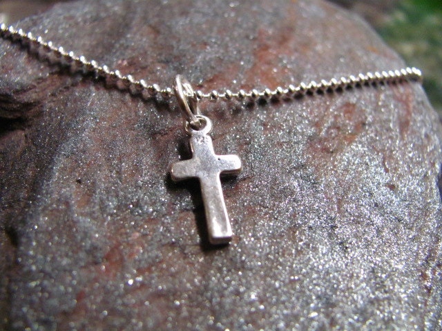 Sterling Silver Cross Necklace