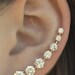 Ear Pin - Ooh La La -Gold Filled or Sterling Silver- PAIR