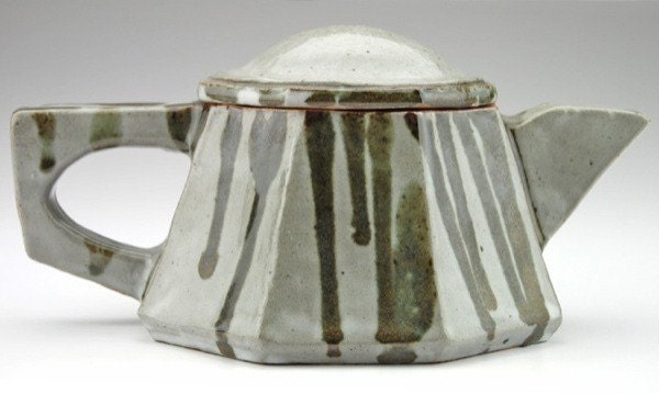 Handcrafted Stoneware Tea Coffee Pot