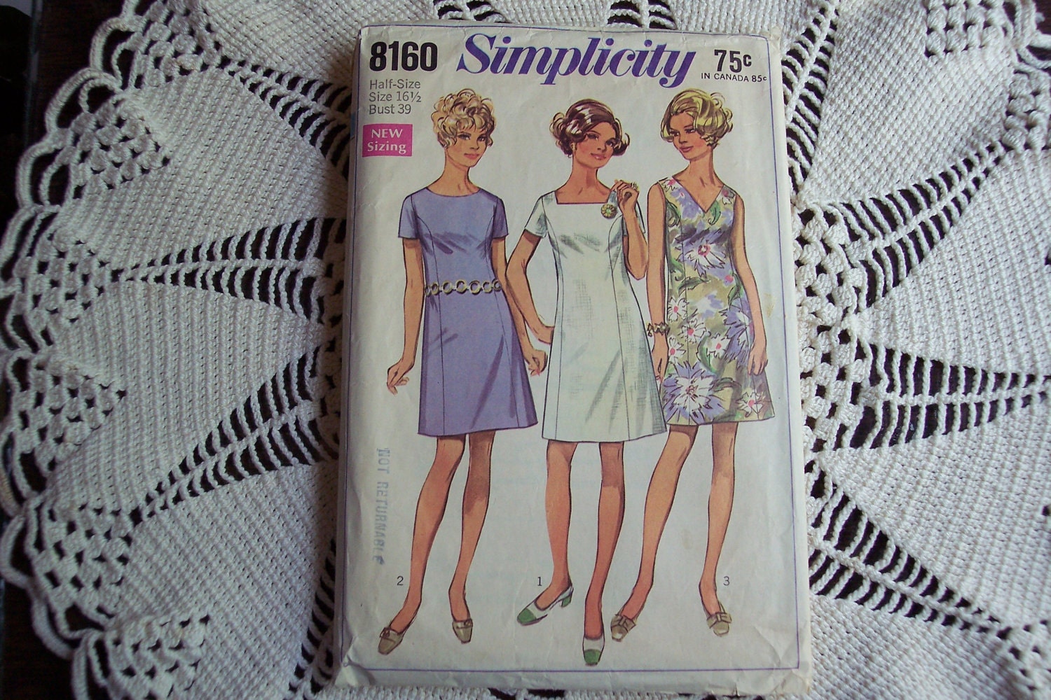 Vintage Simplicity dress pattern