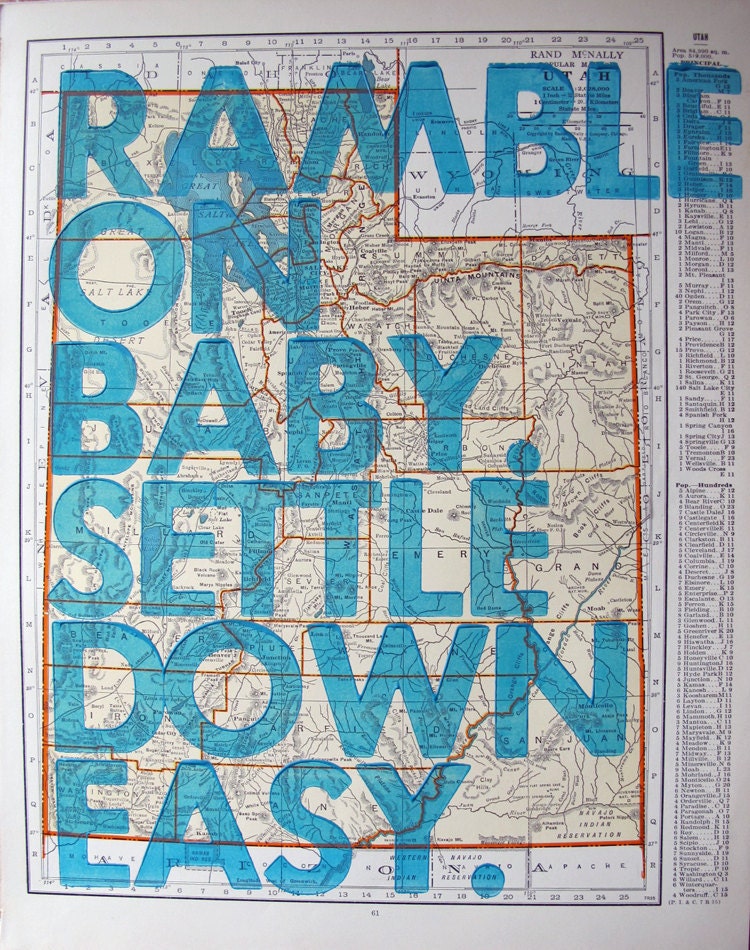Utah  / Ramble On Baby
