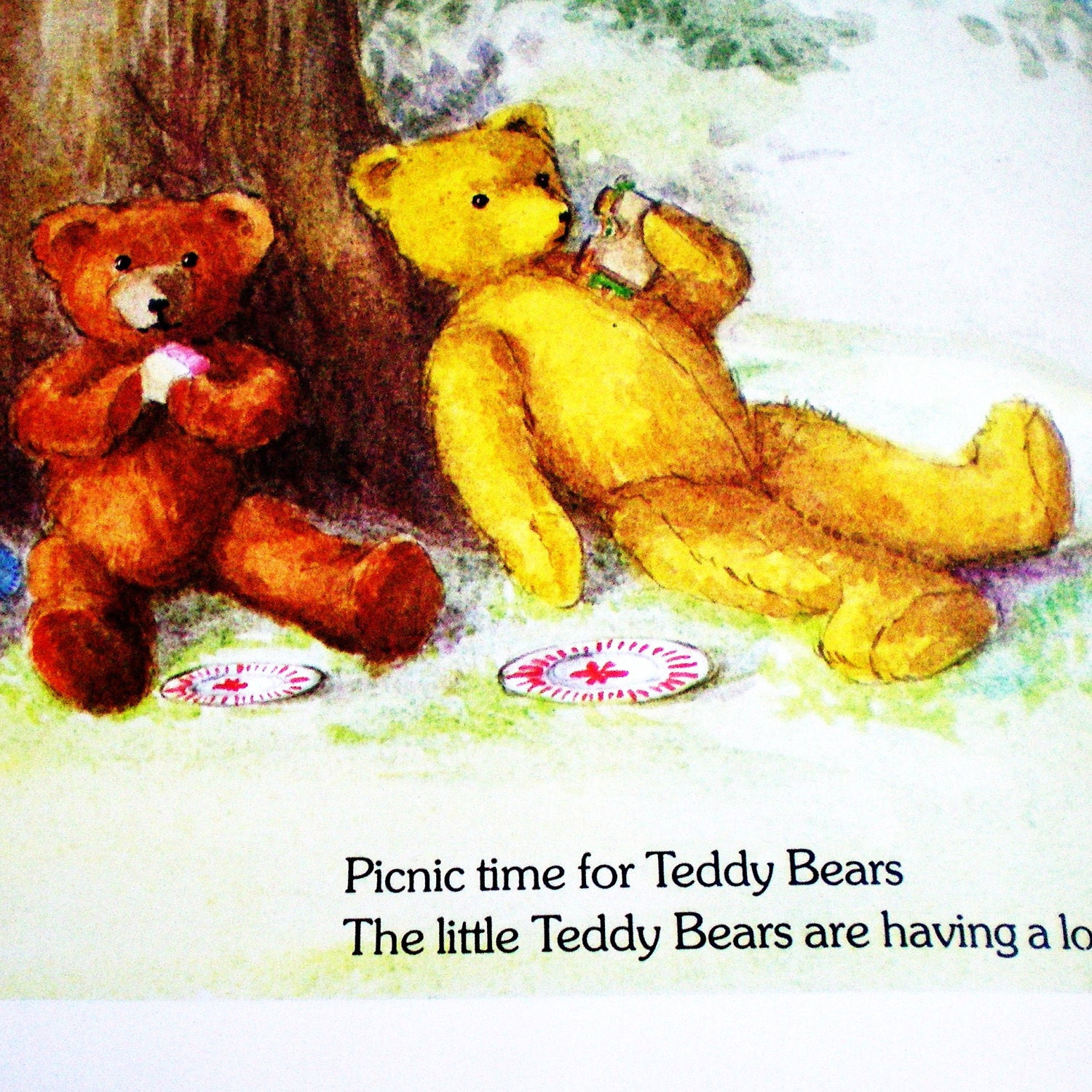 Teddy Bears Picnic - Vintage Childrens Book