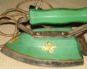Antique Child's Electric Iron.  Samson-United Co.  Over 70 Years Old