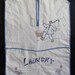 Fun Retro Vintage Linen Laundry Bag Clothes Line Clothes Pin Holder