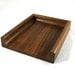 Industrial Teak Desk Tray - Mid Century - Peter Pepper Products