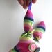 Sock Zombie Keychain