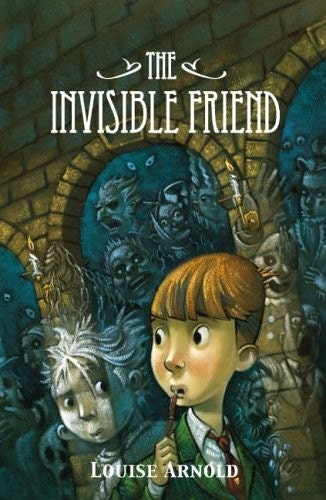 Doodle inside a signed copy of The Invisible Friend by Louise Arnold