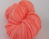 DK Merino Superwash- 100 grams Color- Orange Coral