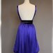 Purple Bridesmaid Dress with Low Back in Silk Charmeuse and Velvet, Custom Made in your size and color