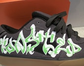 Custom Graffiti Hand Painted Nike 6.0 Shoes - Will Do Custom Orders