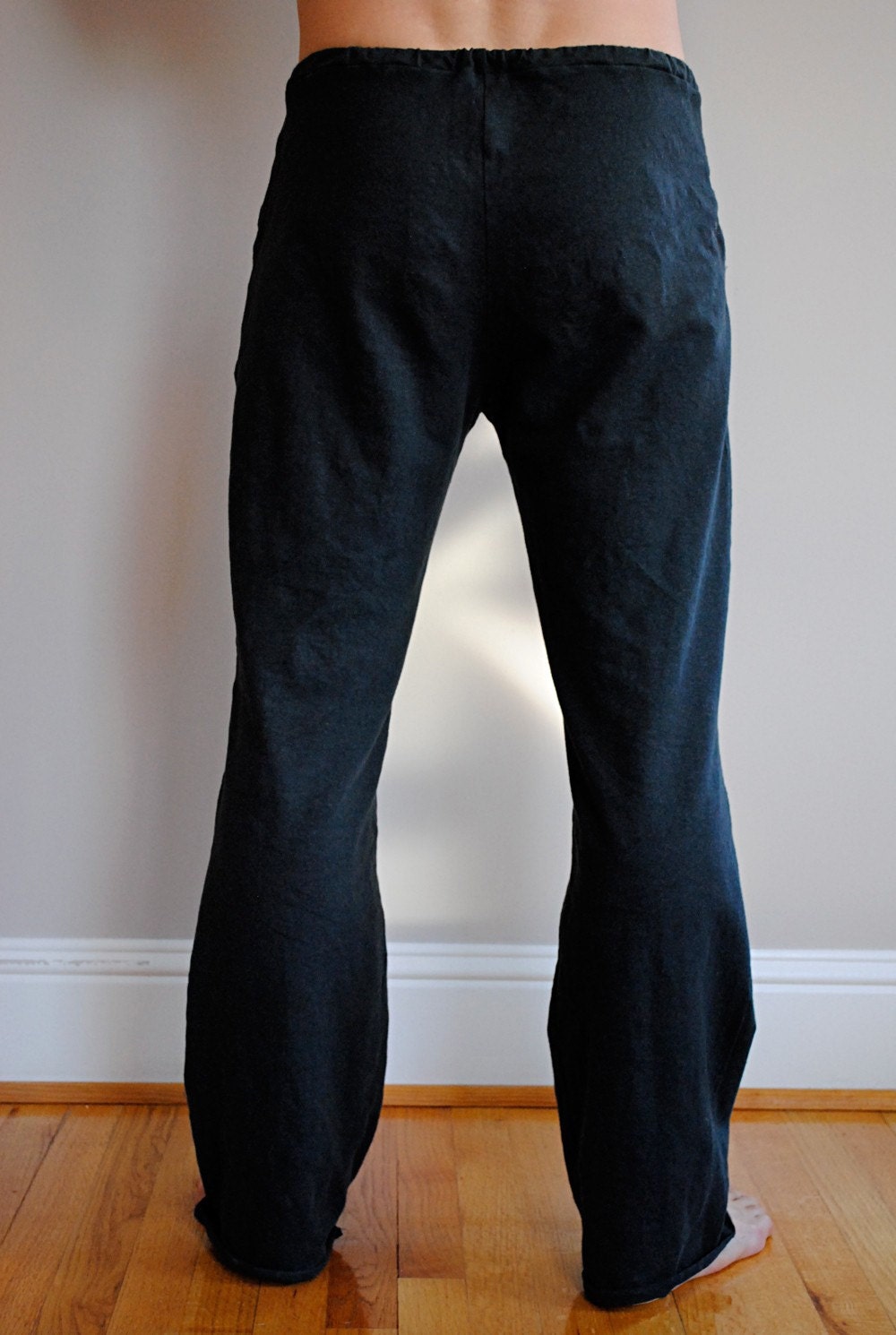 Men's organic yoga pants by "Lila Organics"