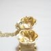 Cinderella White Pumpkin Carriage Locket Necklace