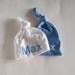 Set of 2 personalized baby hats
