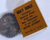 Miniature Holy Bible