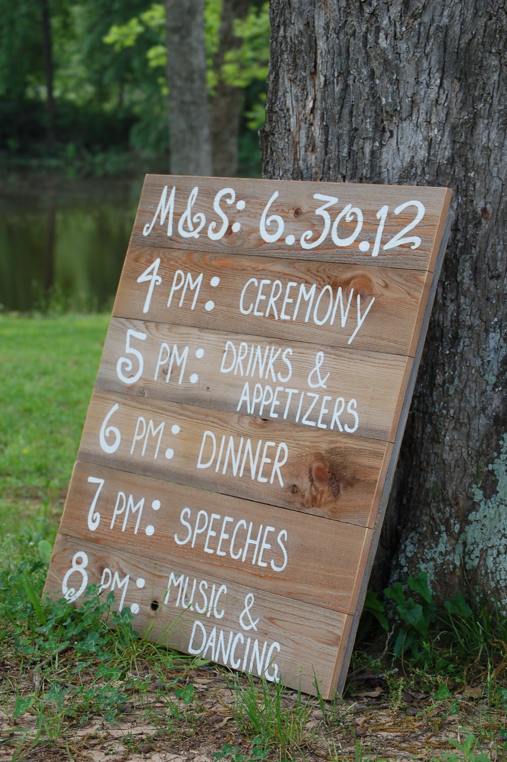Reception Schedule Menu Board Wedding Itinerary Wedding Sign Wedding Welcome Sign Entrance Ceremony Country Wedding Rustic Wooden Board