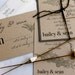 Rustic Charm - Eco-Friendly Rustic Wedding Invitations, Kraft, Natural Twine - Purchase for a Sample
